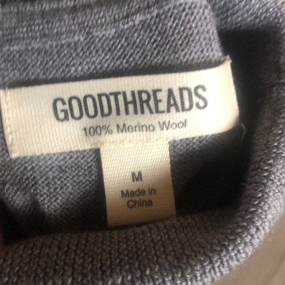 NWT Goodthreads Men’s Merino Wool Turtleneck Sweater - Picture 8 of 8